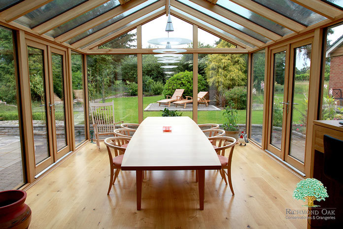 Contemporary Oak Conservatory Contemporary Oak Conservatory